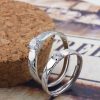 1910093676_19612025 EterLove Couple Promise Rings - 40 Designs, Adjustable Silver