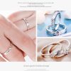 1910554005_19612025 EterLove Couple Promise Rings - 40 Designs, Adjustable Silver