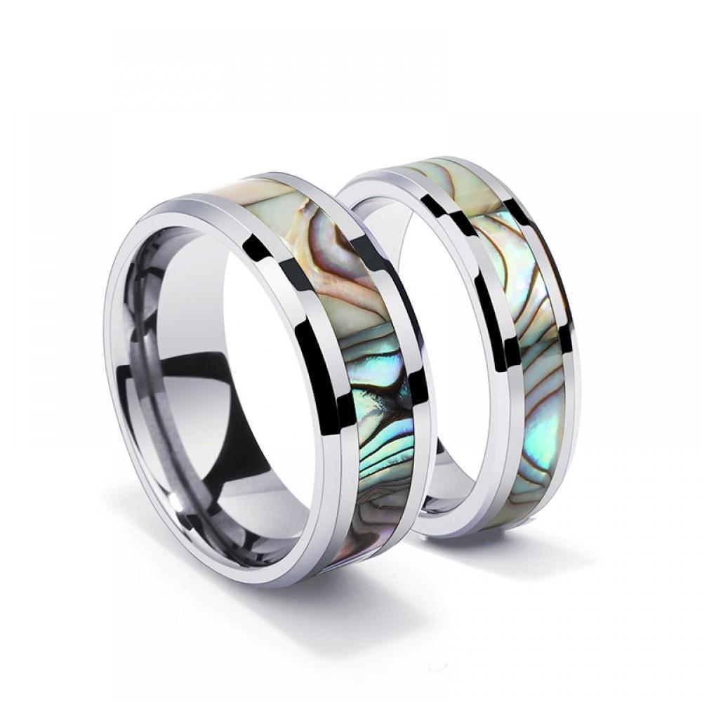 bimg_117_0 Unique Seashell Rings For Couples In Tungsten