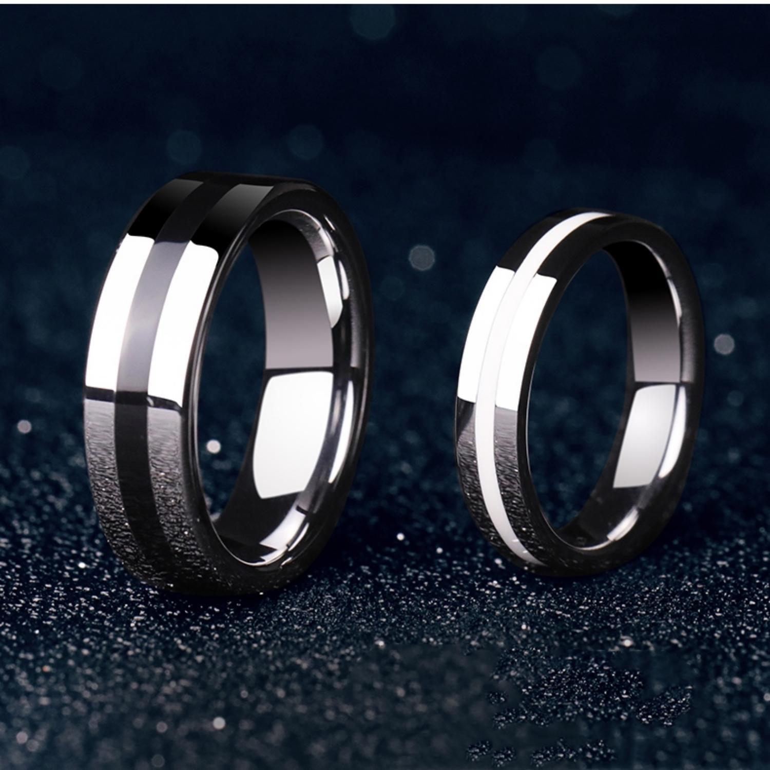 bimg_123_1 Engravable Day And Night Promise Rings For Couples In Tungsten
