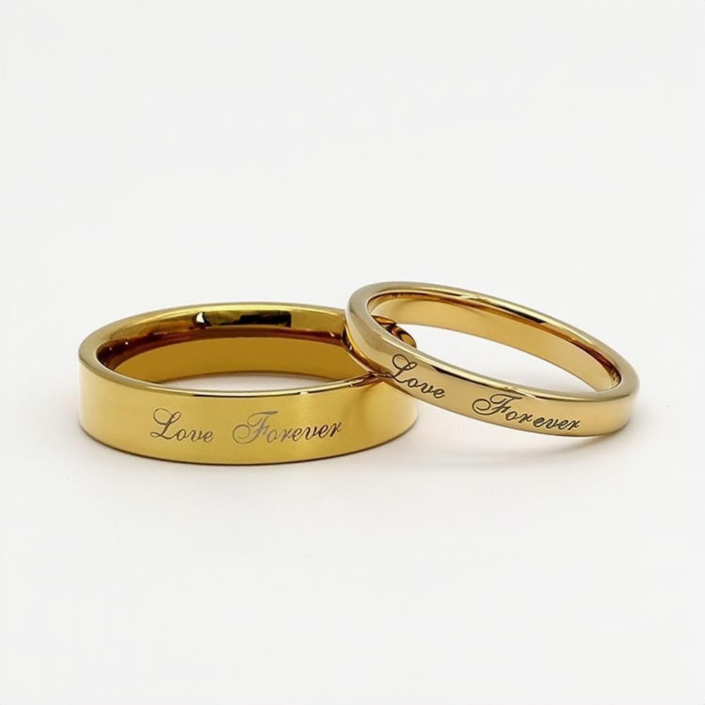 bimg_127_0 Unique Love Forever Promise Rings For Couples In Tungsten
