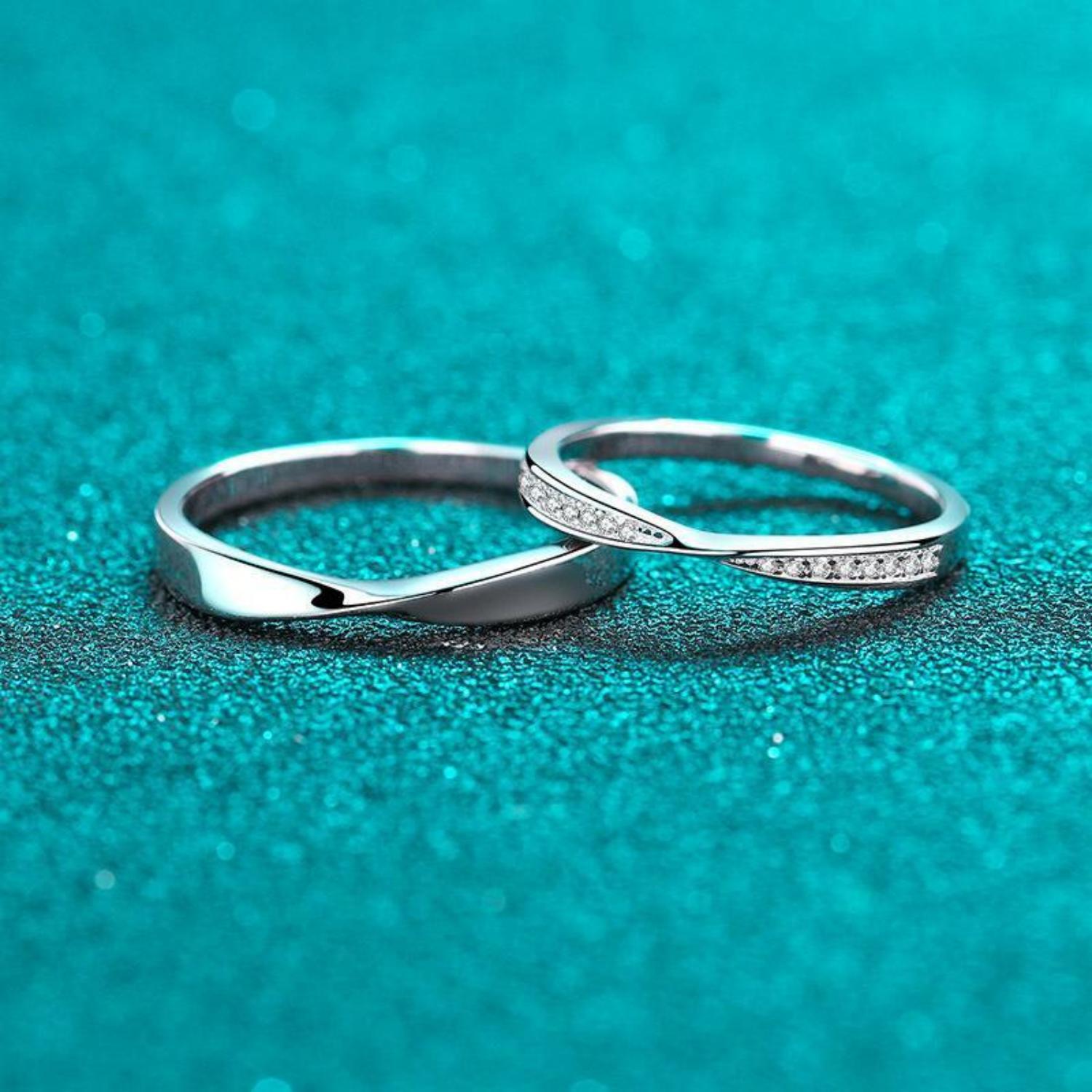bimg_132_1 Engravable Matching Infinity Promise Rings Sets In Sterling Silver