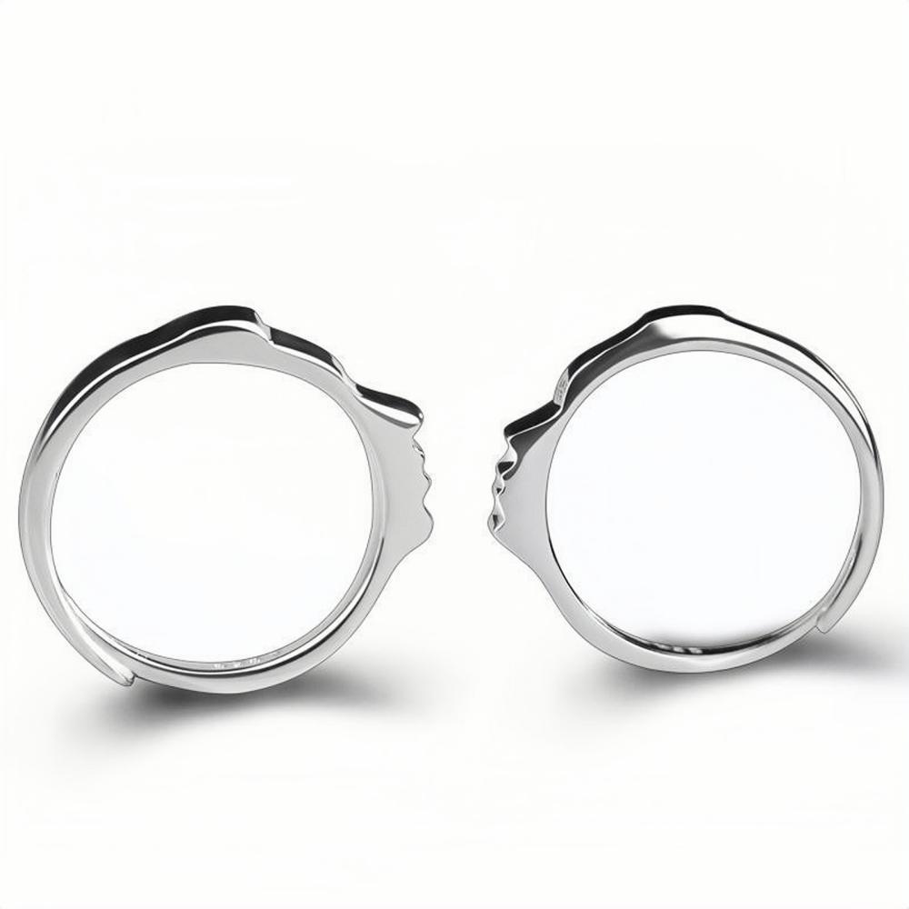 bimg_159_0 Adjustable Matching Kiss Promise Rings For Couples In Sterling Silver