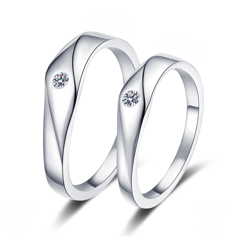 bimg_202_0 Engravable Moissanite Silver Infinity Promise Rings For Couples