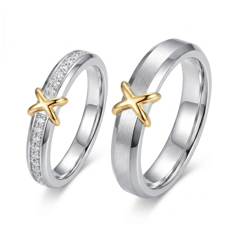 bimg_203_0 Engravable Infinity Knot Sterling Silver Promise Rings For Couples