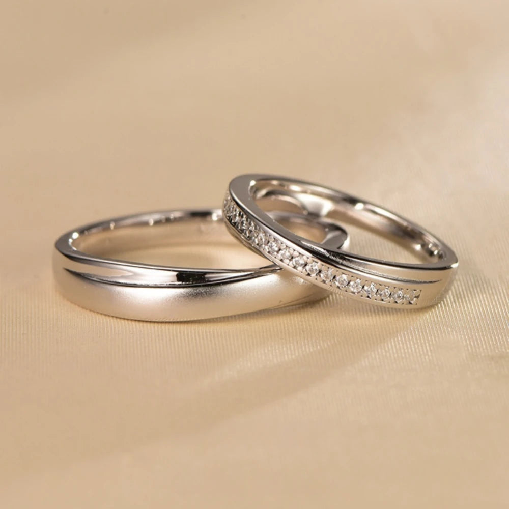 bimg_207_1 Engravable Infinity Knot Silver Promise Rings For Couples