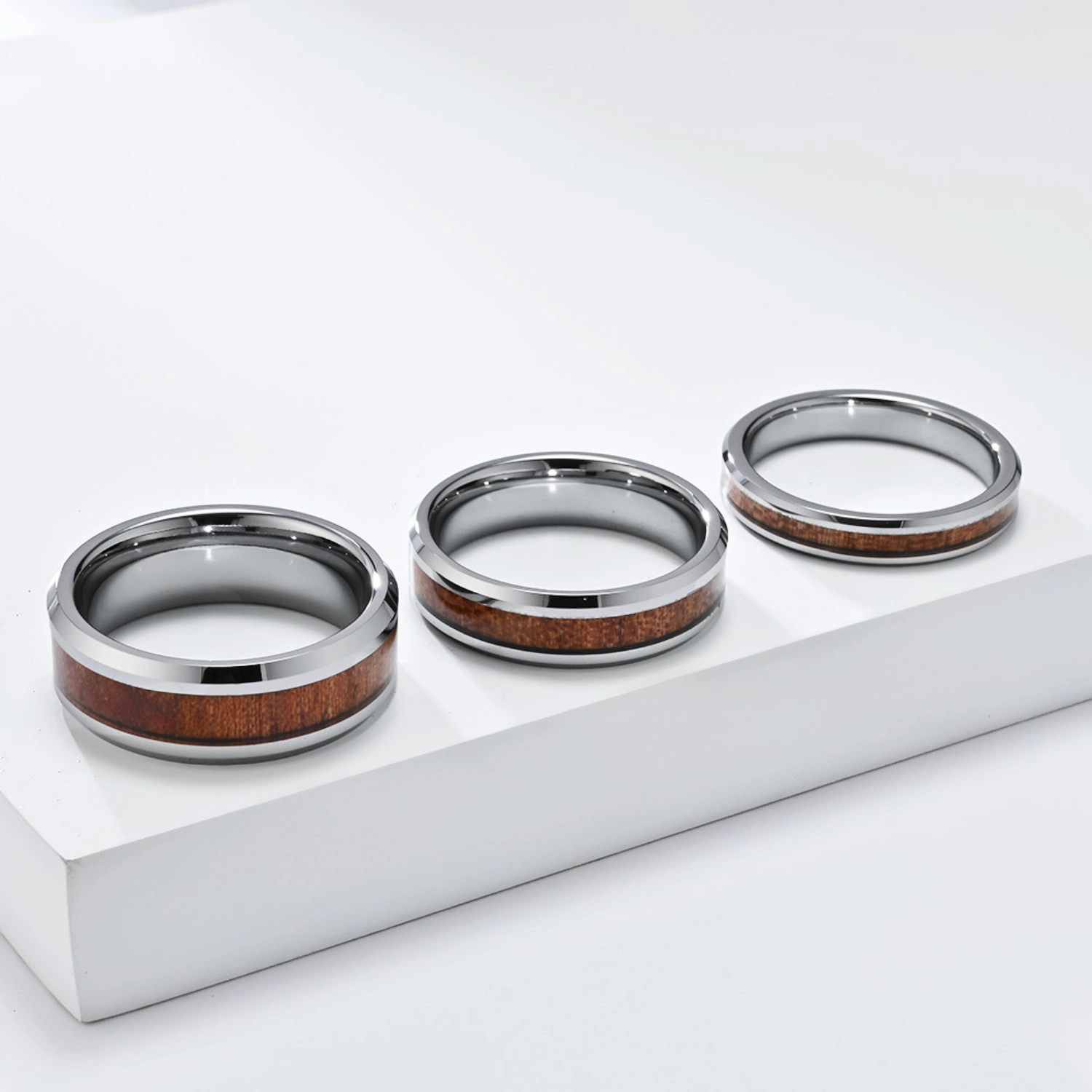 bimg_28_1 Engravable 6th Anniversary Tungsten Wooden Rings For Couples