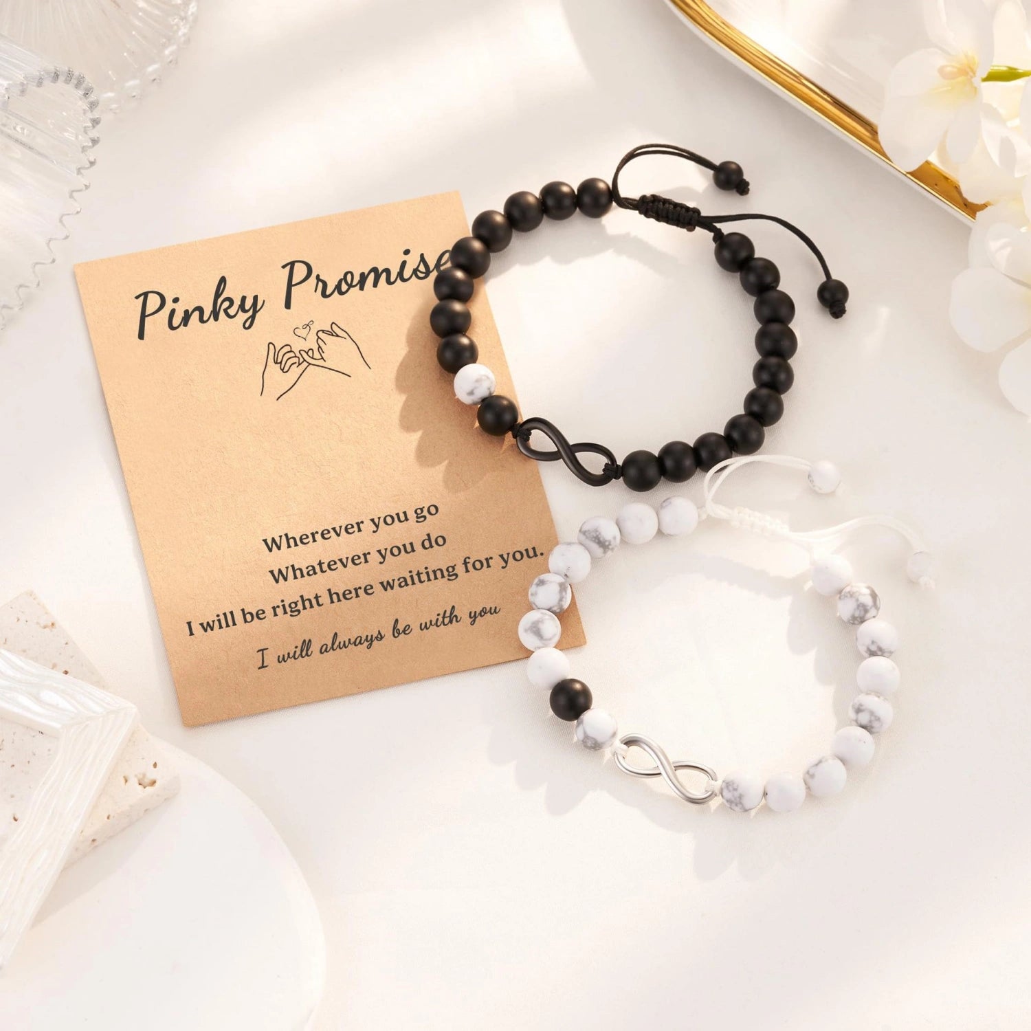 bimg_297_1 Infinity Charm Matching Beaded Relationship Bracelets For Couples