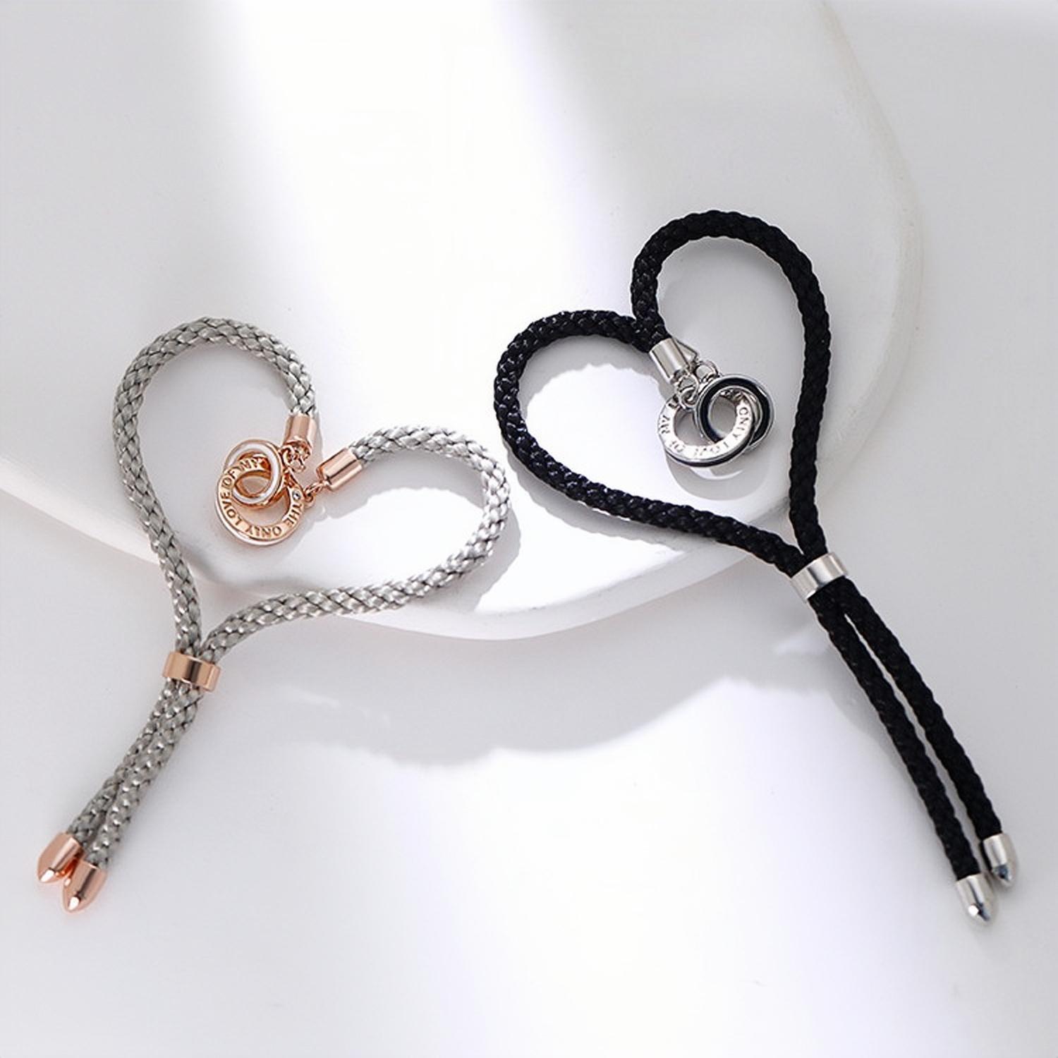 Unique The Only Love Of My Life Knot Bracelets For Couples