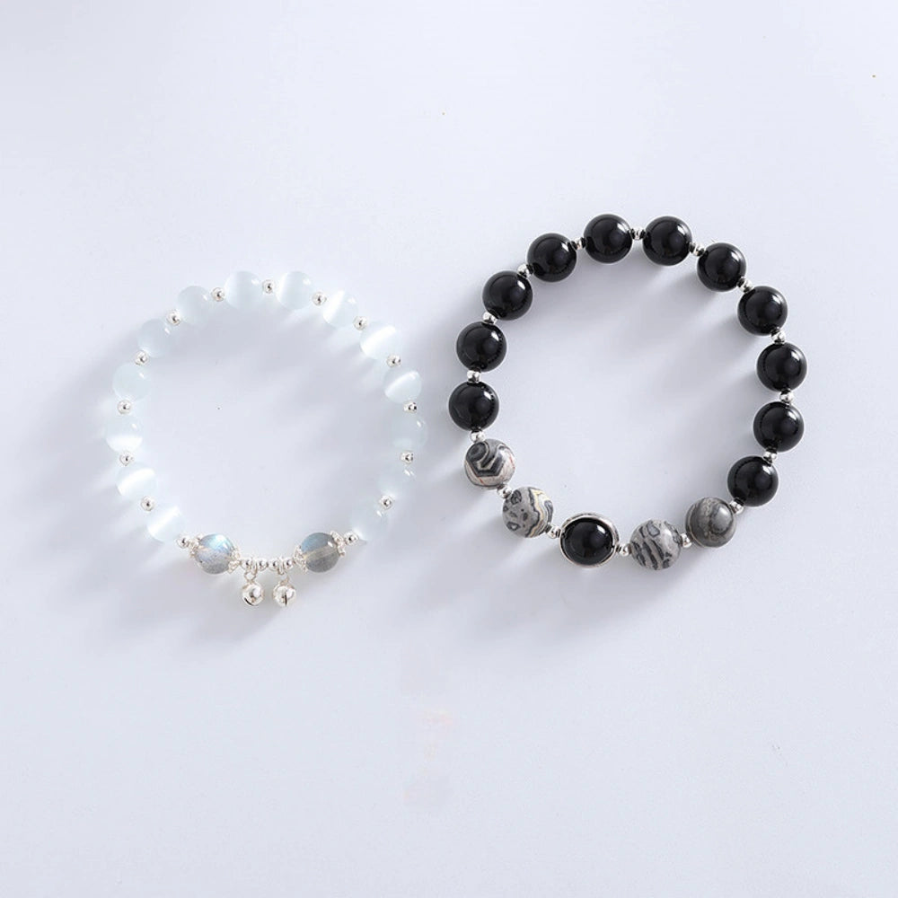 bimg_303_0 Sun And Moon Long Distance Relationship Couple Beaded Bracelets