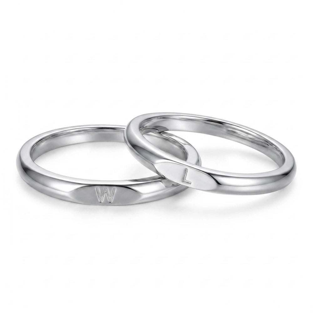 bimg_38_0 Personalized Matching Initials Silver Promise Rings For Couples