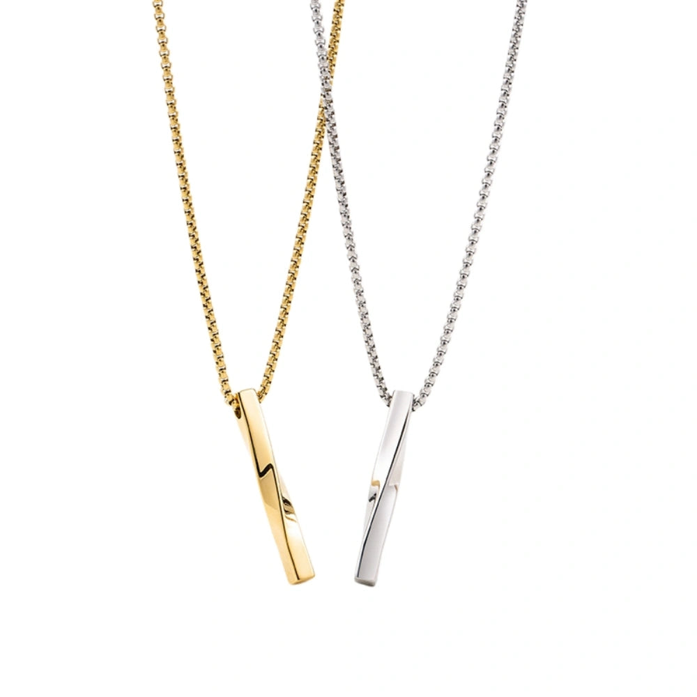bimg_420_0 Engravable Matching Infinity Bar Necklaces For Couples In Titanium