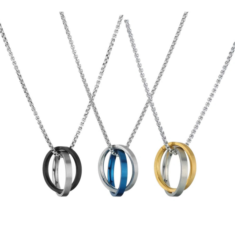 bimg_421_0 Infinity Interlocking Necklaces For Couples In Titanium