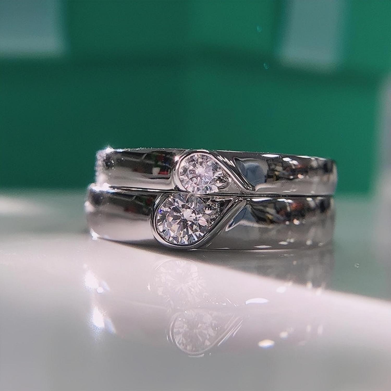 bimg_52_1 Engravable Matching Heart Promise Rings Sets In Sterling Silver