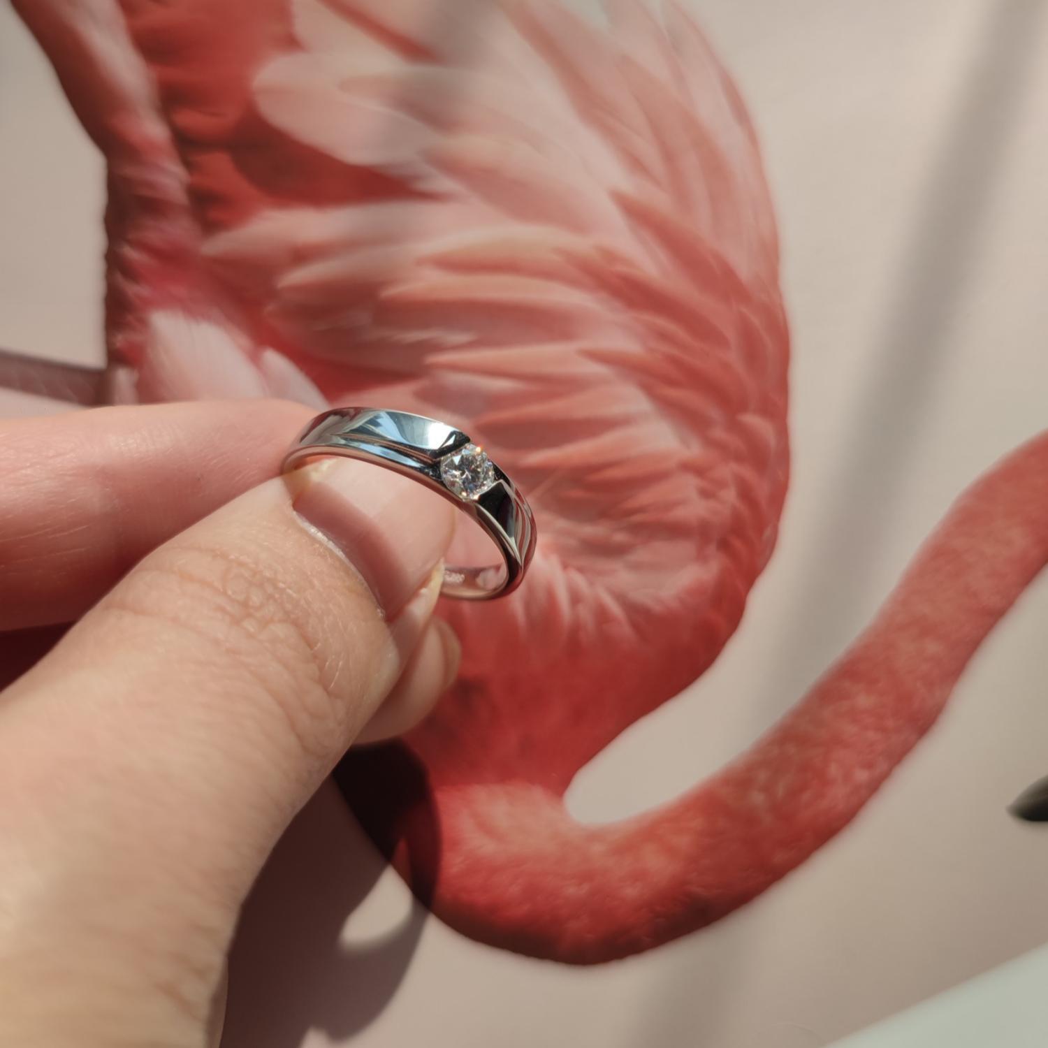 bimg_53_1 Engravable My Angel Matching Wedding Rings For Couples In Sterling Silver