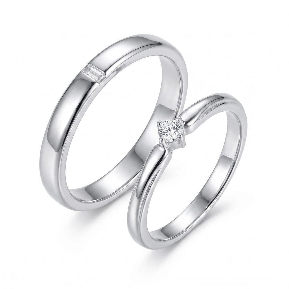 bimg_65_0 Engravable Simple Solitaire Sterling Silver Promise Rings For Couples