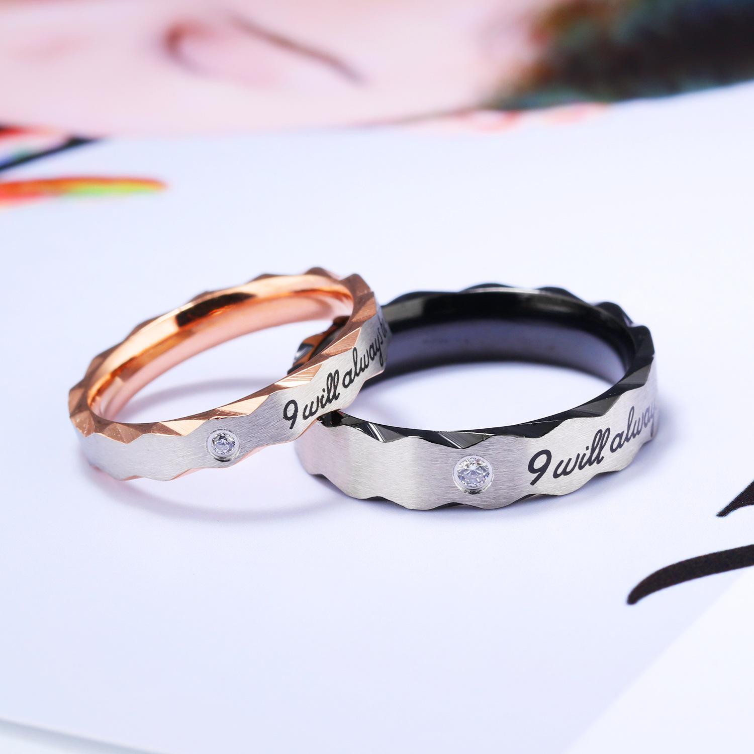 bimg_74_1 I Will Always Be With You Matching Promise Rings Set In Titanium