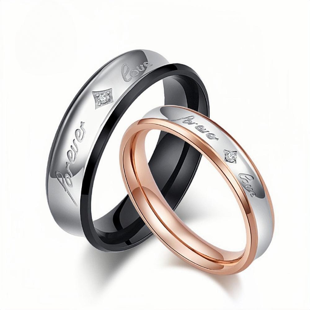 bimg_82_0 Unique Forever Love Couple Rings Set In Titanium